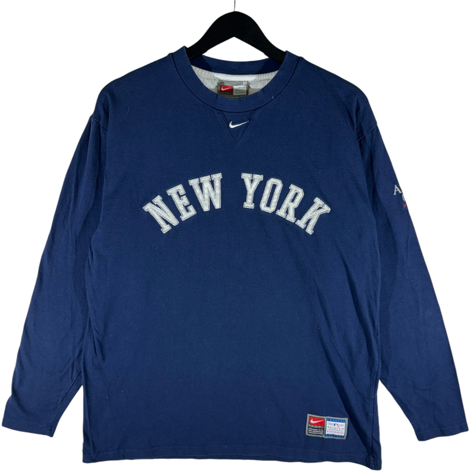 Vintage Nike Center Swoosh New York Yankees MLB Long Sleeve