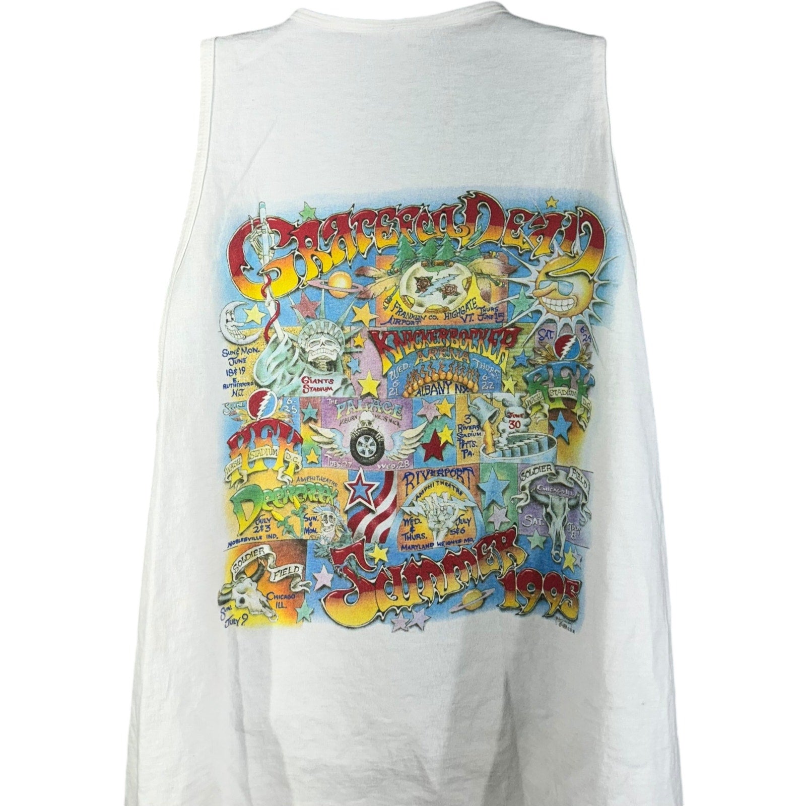 Vintage Grateful Dead Summer Tank Top 1995