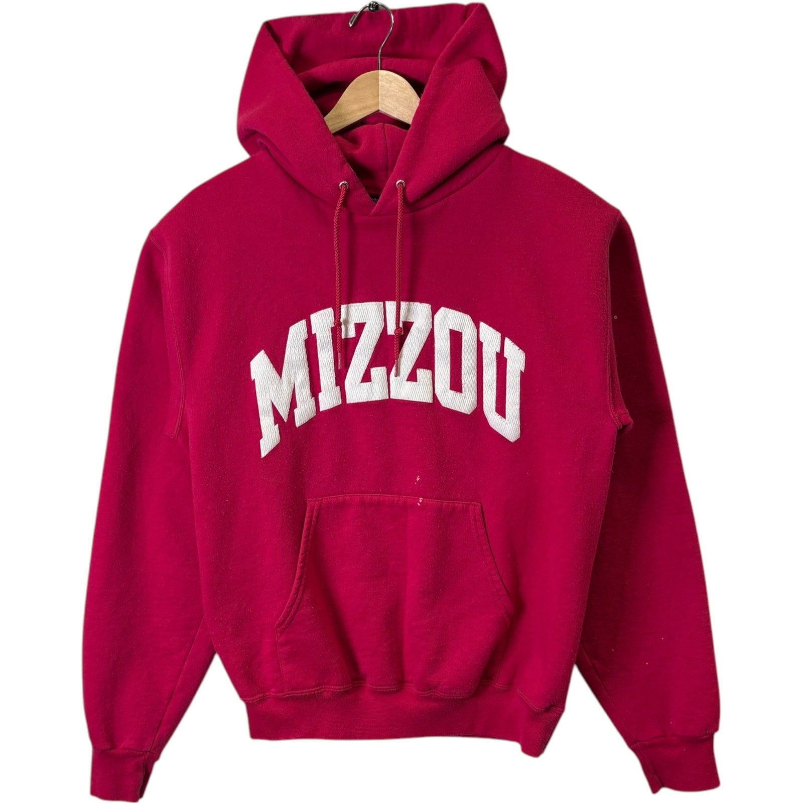 Vintage Champion University Of Missouri Mizzou Spellout Hoodie