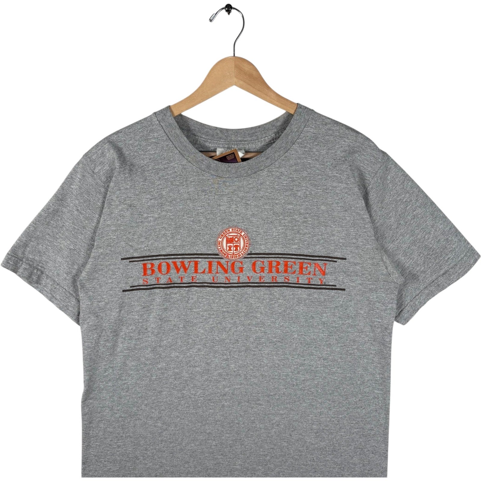 Vintage Bowling Green State University Spellout Logo Tee