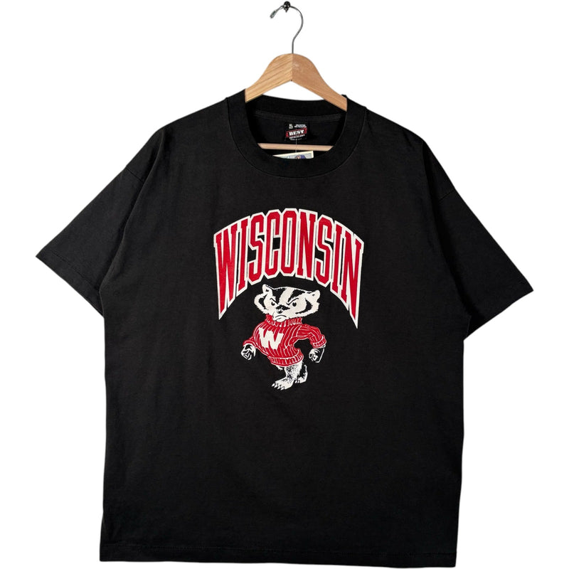 Vintage University of Wisconsin Large Arch Logo Spellout Tee