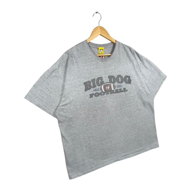 Vintage Big Dog Football Graphic T-Shirt