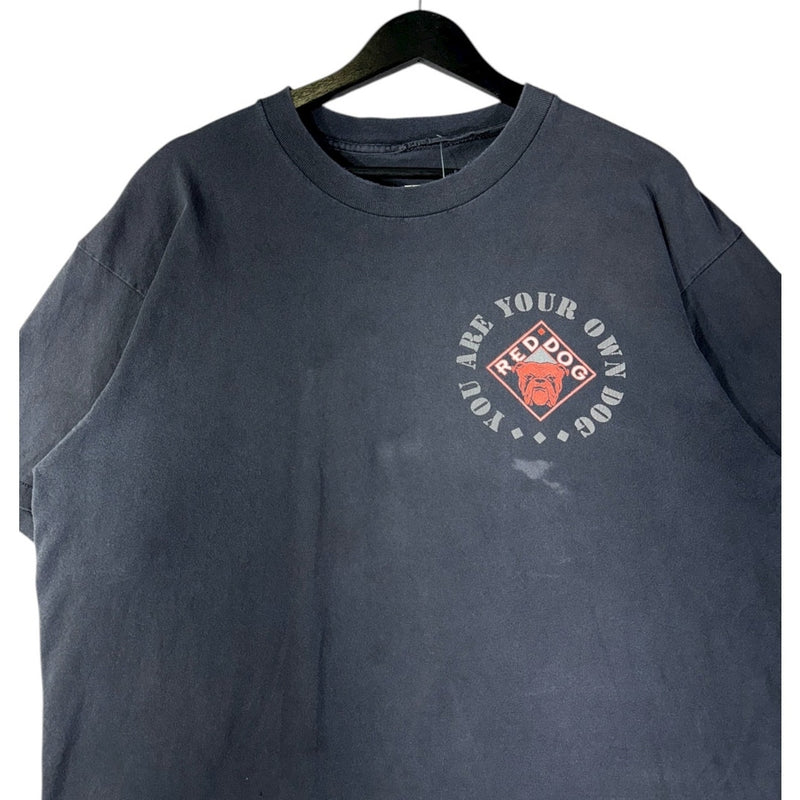 Vintage Red Dog Graphic T-Shirt