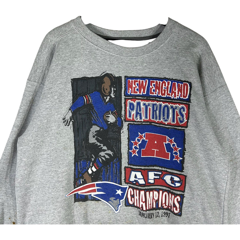 Vintage Starter New England Patriots AFC Champs Crewneck 90s