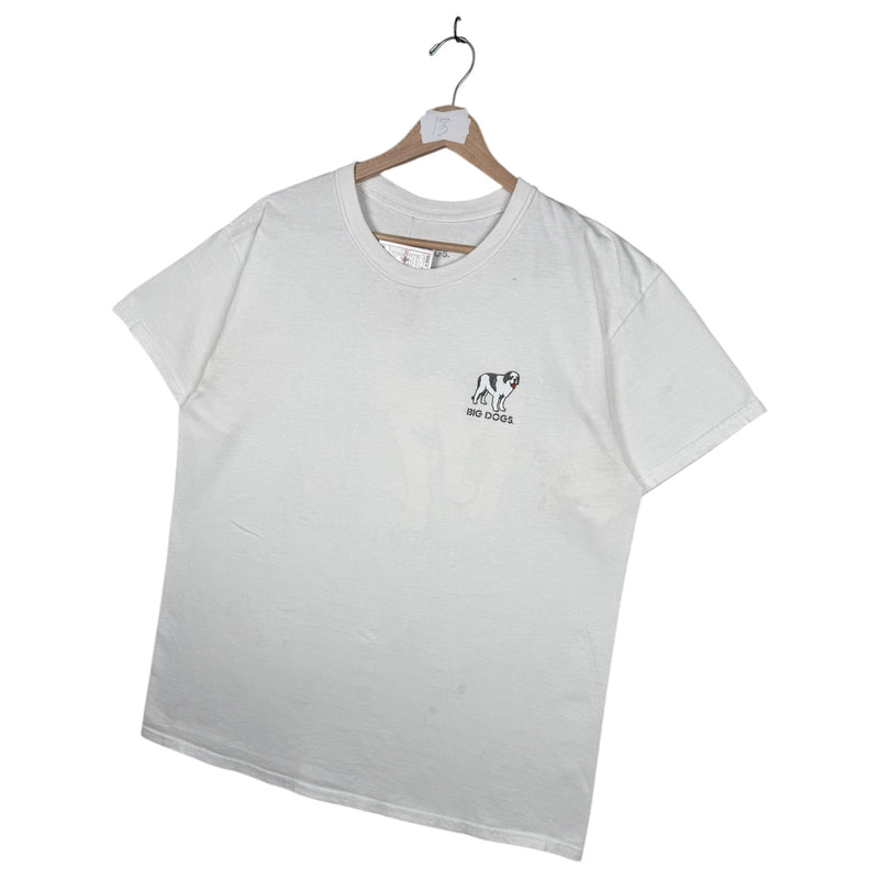 Vintage Big Dogs Graphic Humor Tee T-Shirt