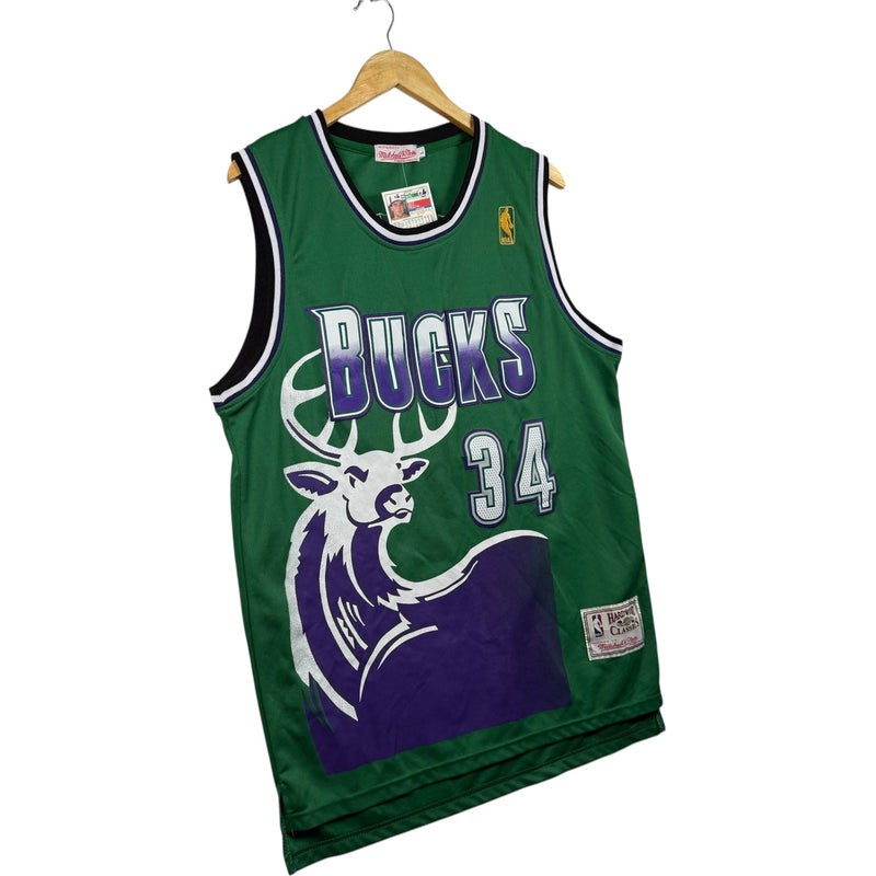 Vintage Milwaukee Bucks #34 Ray Allen NBA Jersey