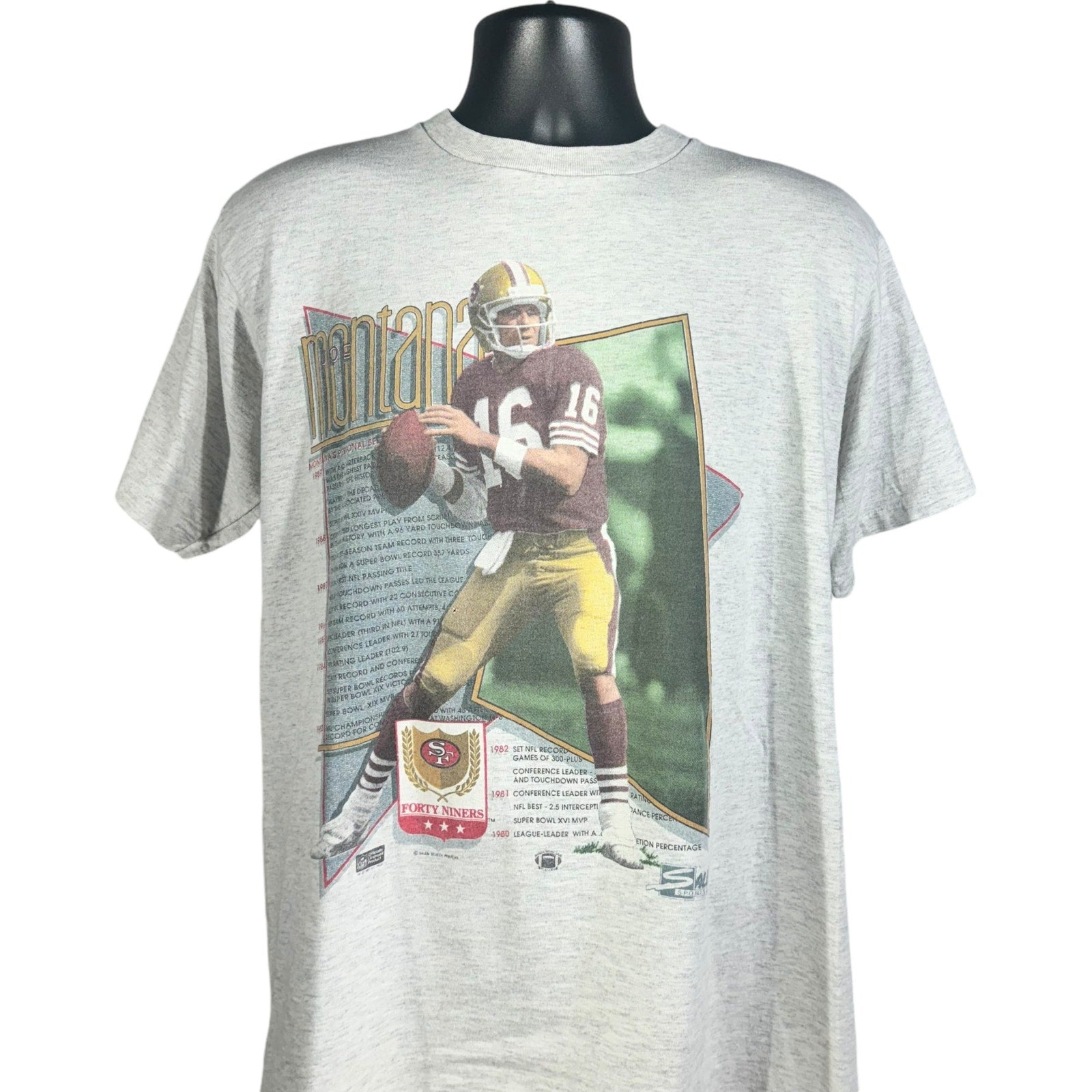 Vintage San Francisco 49ers Joe Montana Tee