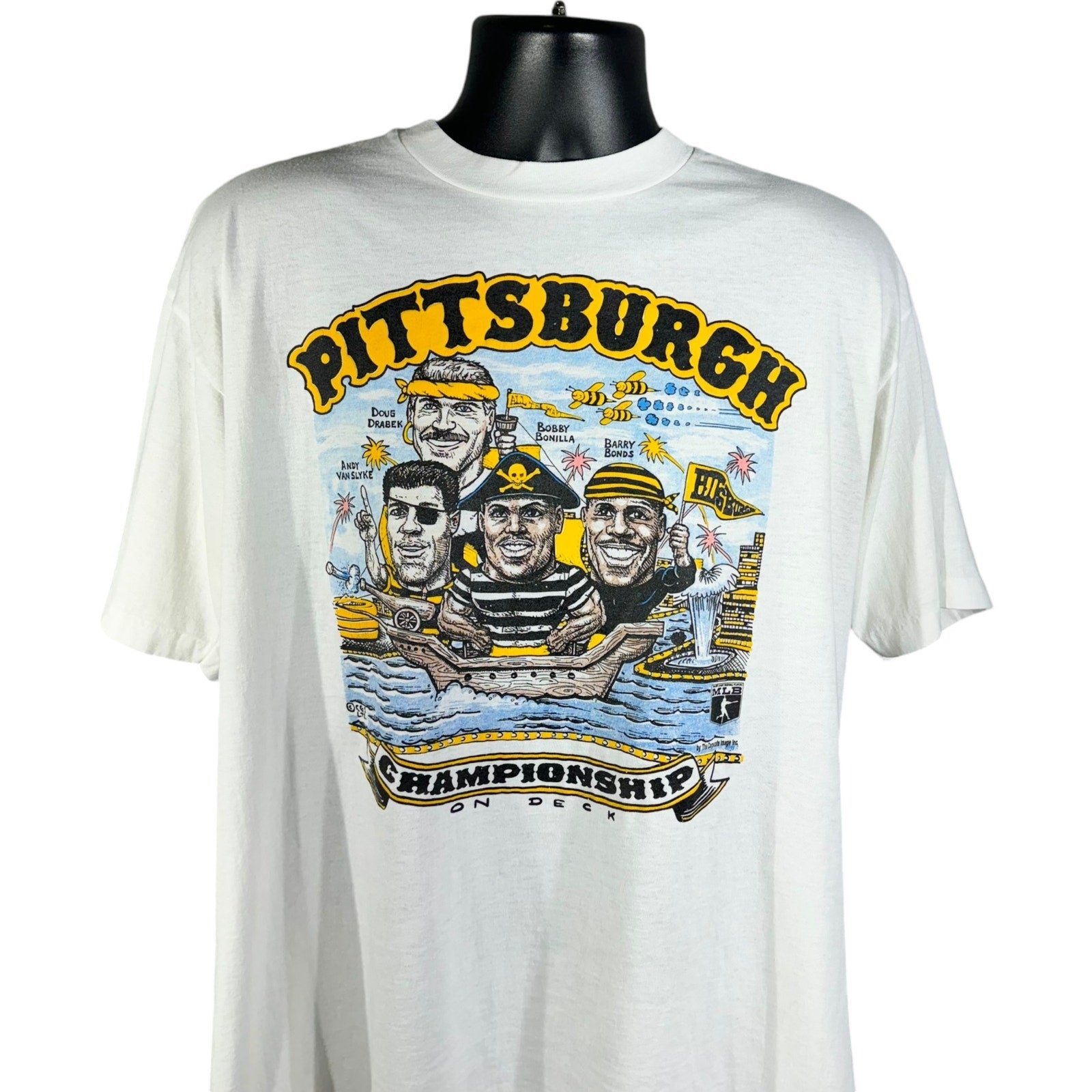 Vintage Pittsburgh Pirates Caricature Tee