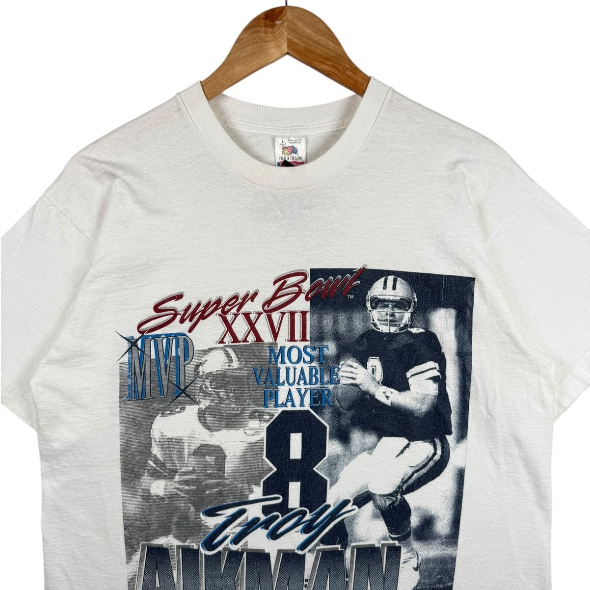 Vintage Dallas Cowboys Troy Aikman NFL T-Shirt