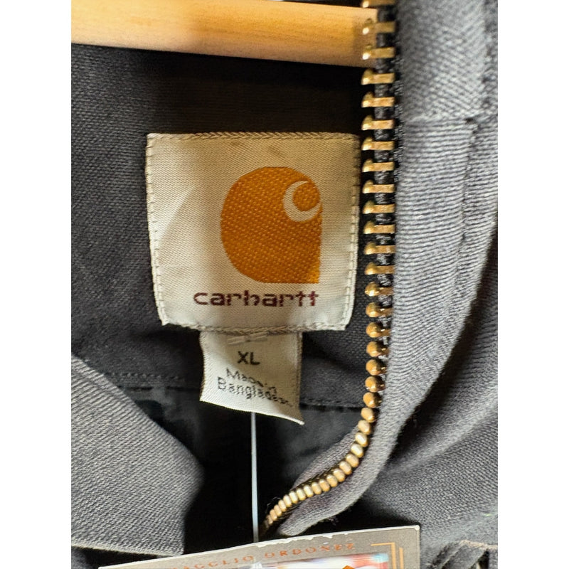 Vintage Carhartt Quilted Lined Full Zip Workwear Jacket
