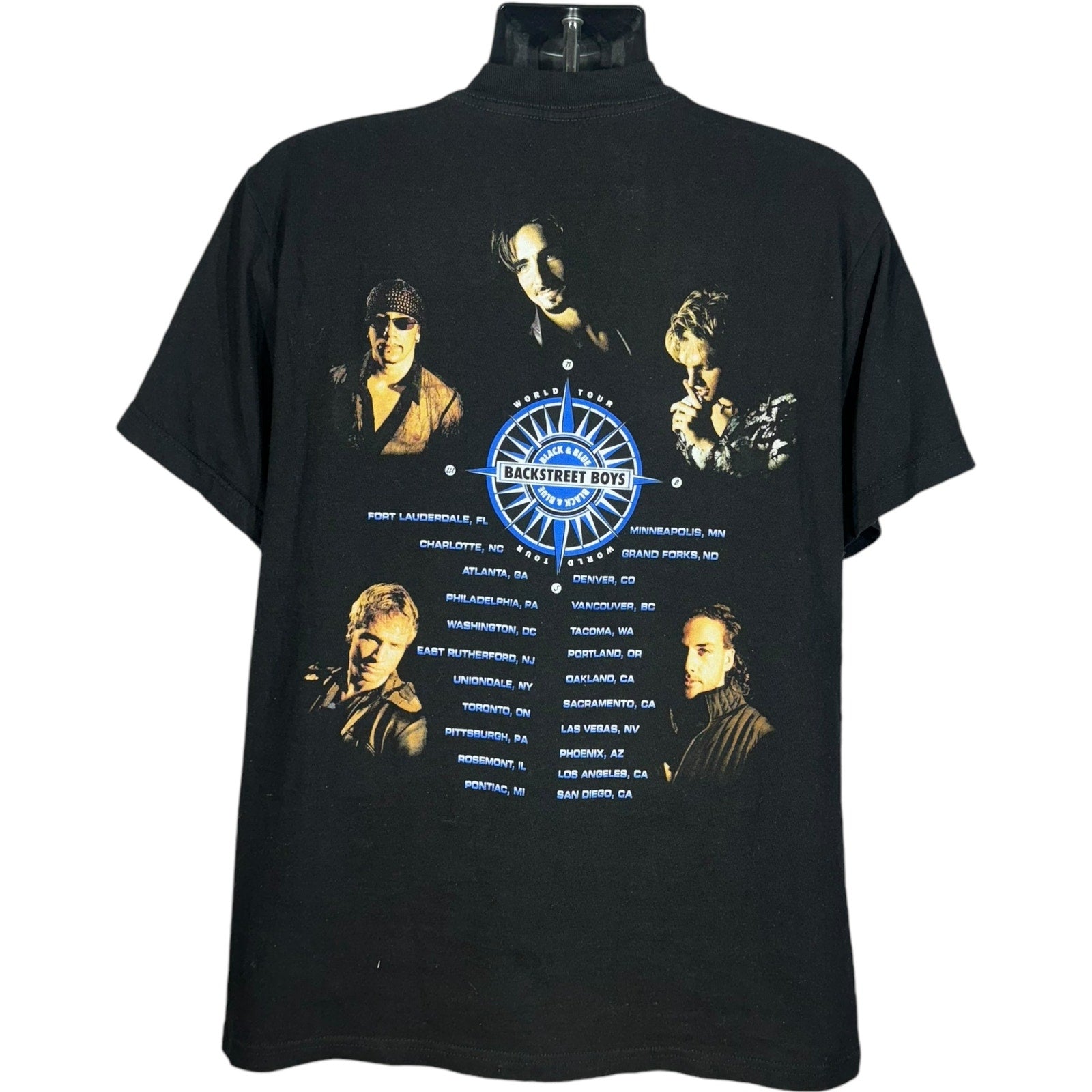 Vintage Backstreet Boys "Black and Blue" Tour Tee