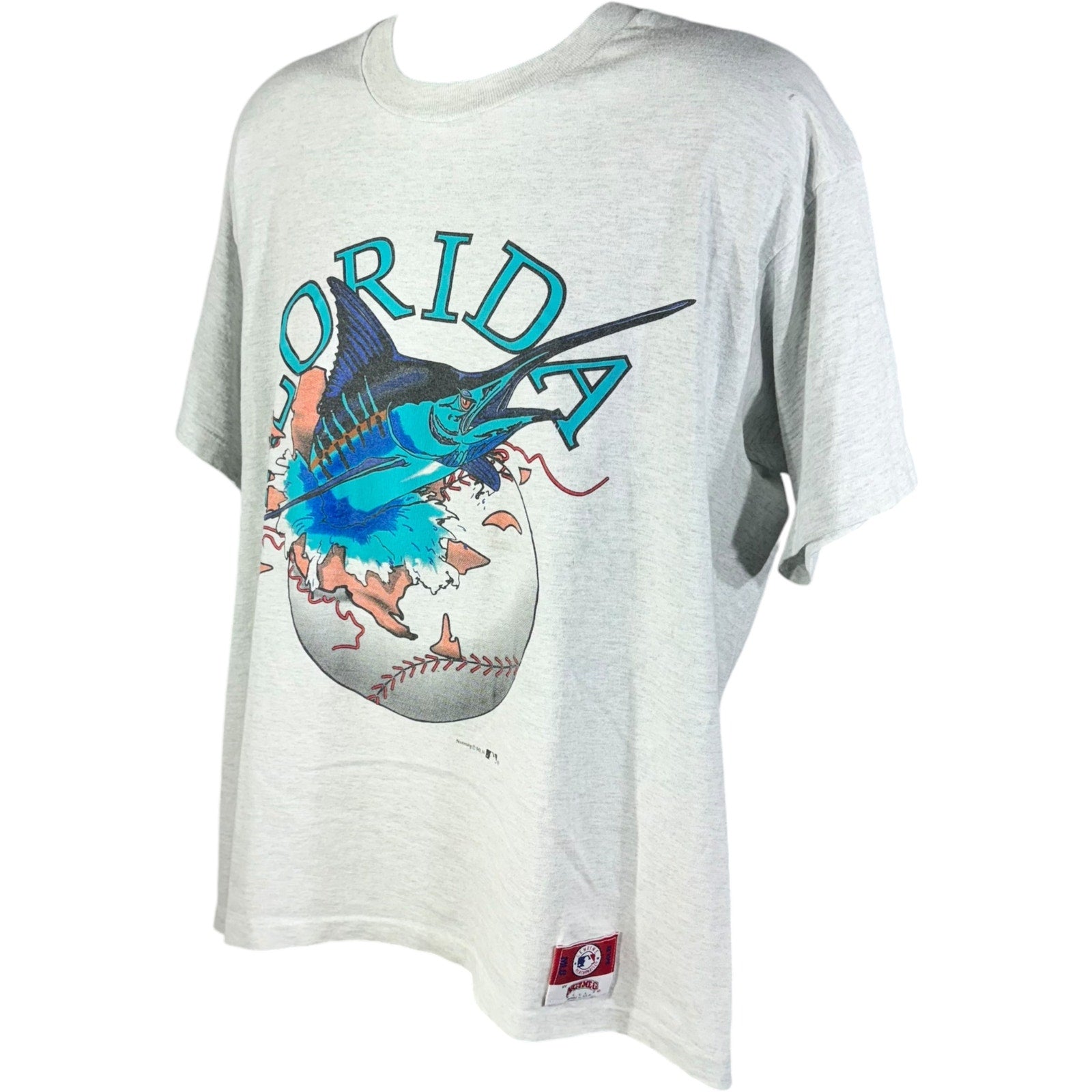 Vintage Nutmeg Miami Marlins Breakthrough Tee