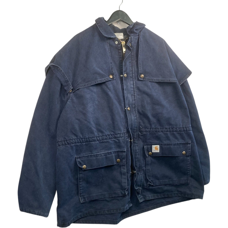 Vintage Carhartt Duster Chore Workwear Jacket