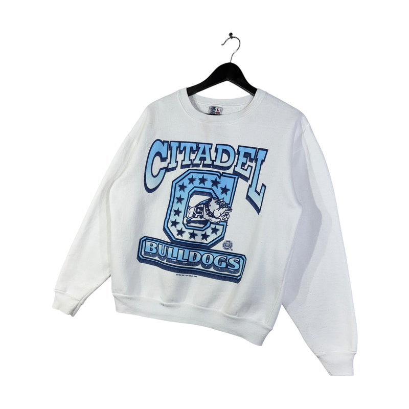 Vintage Citadel Bulldogs Sweatshirt Crewneck