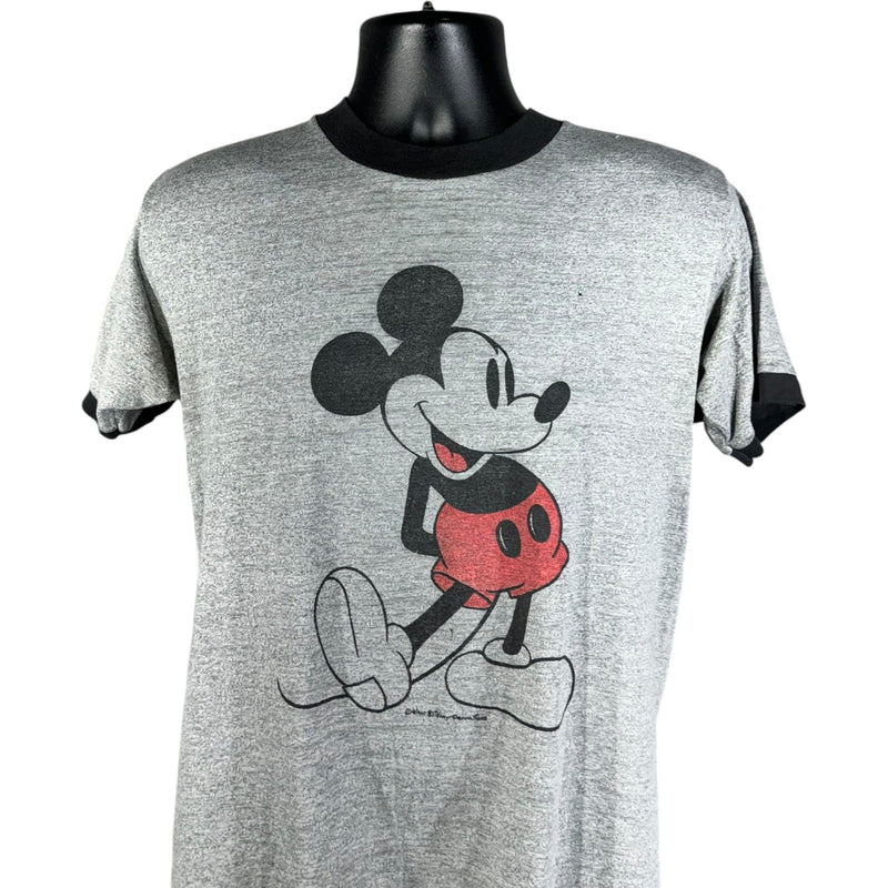 Vintage Mickey Mouse Ringer Tee 80s