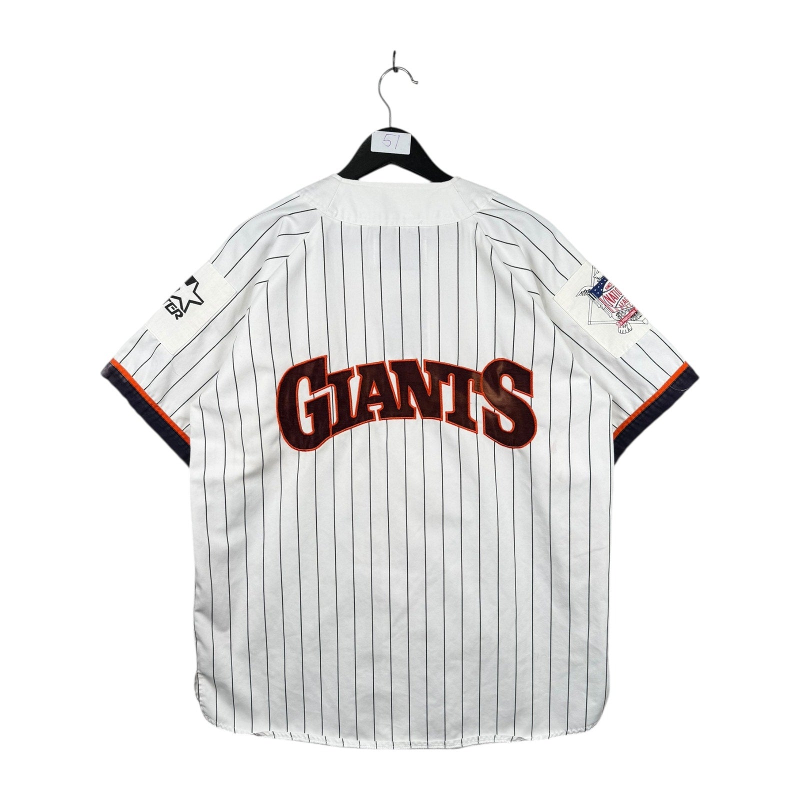 Vintage Starter San Francisco Giants Pinstripe MLB Jersey