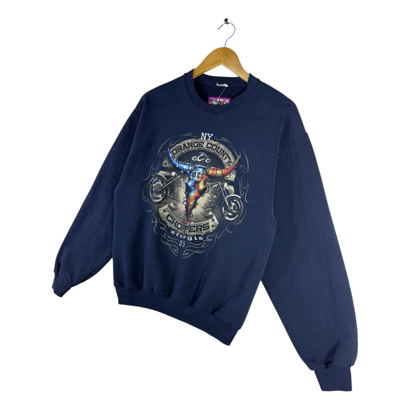 Vintage Sturgis Orange County Choppers NY Crewneck