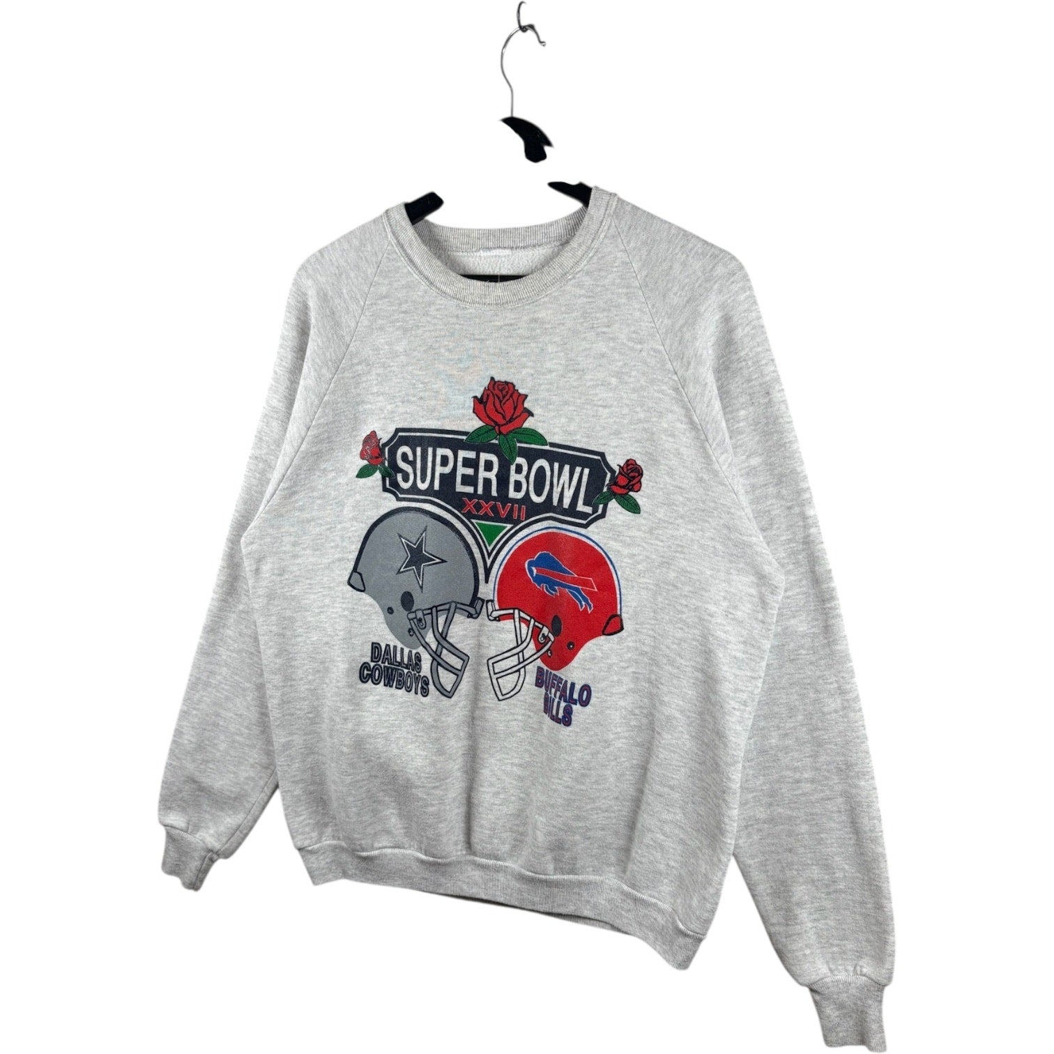 Vintage NFL Super Bowl 27 Dallas Cowboys vs Buffalo Bills Crewneck