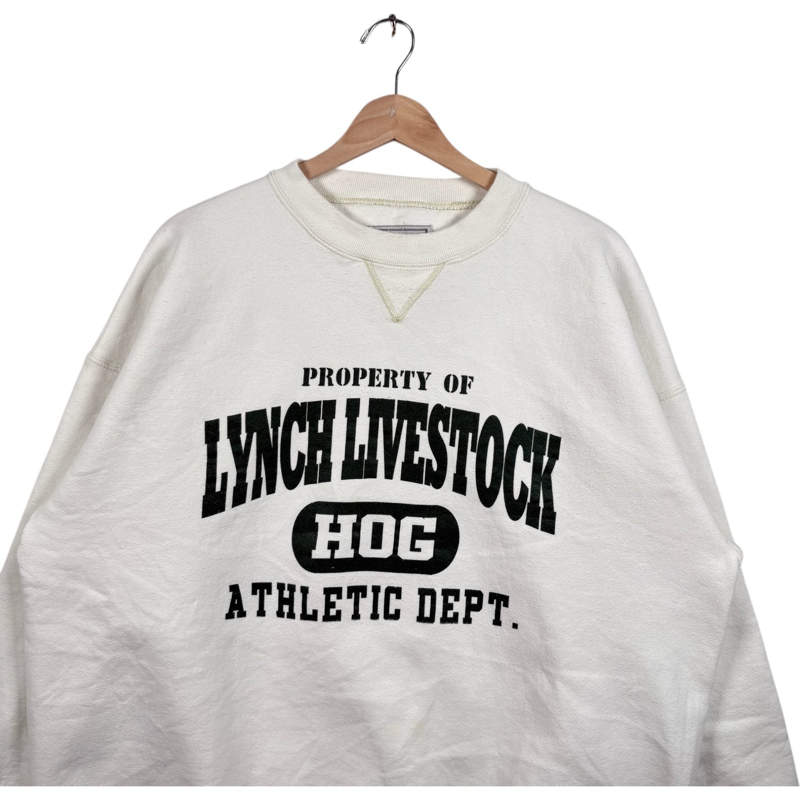 Vintage Lynch Livestock Athletic Department Crewneck