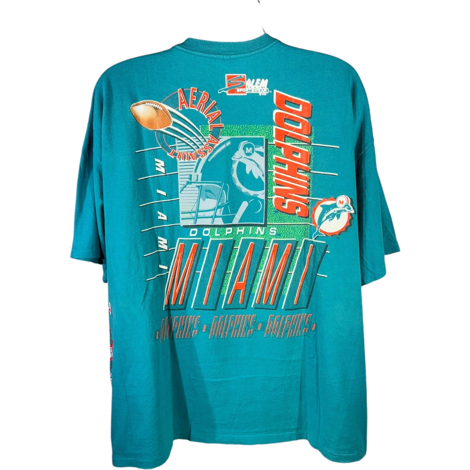 Vintage Miami Dolphins AOP Tee 90s