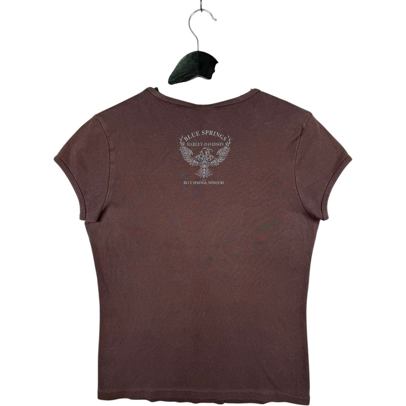 Vintage Harley Davidson Heart Dagger T-Shirt