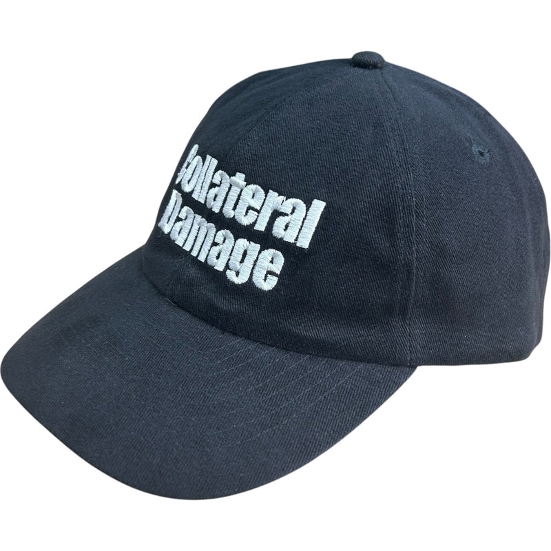 Vintage Collateral Damage Embroidered Novelty Snapback Hat