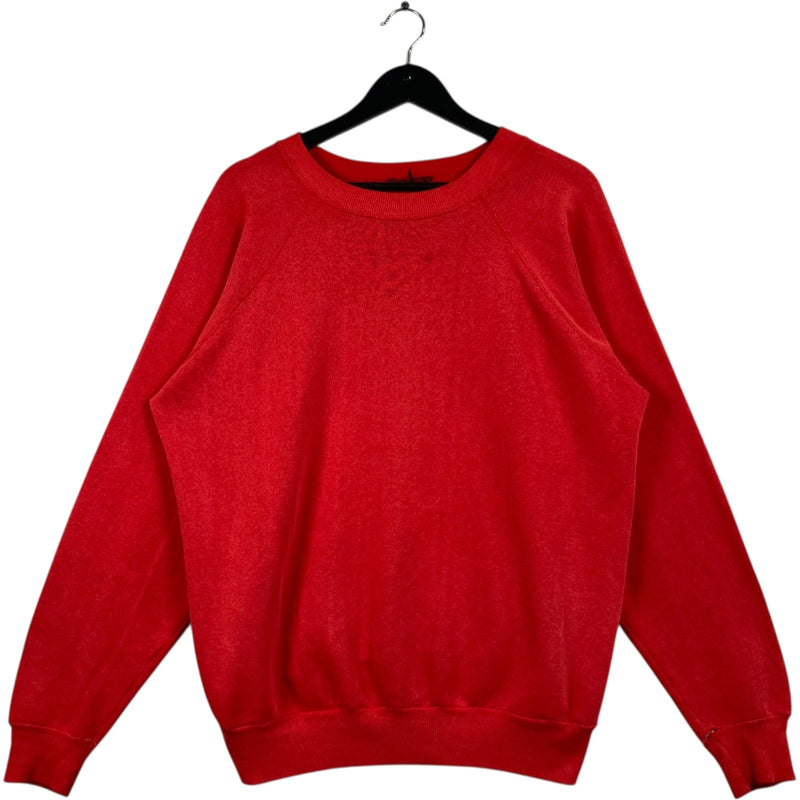 Vintage Blank Red Crewneck