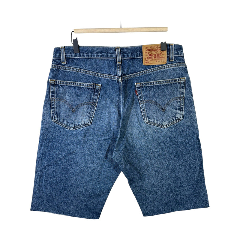 Vintage Levi's 505 Straight Denim Shorts 36