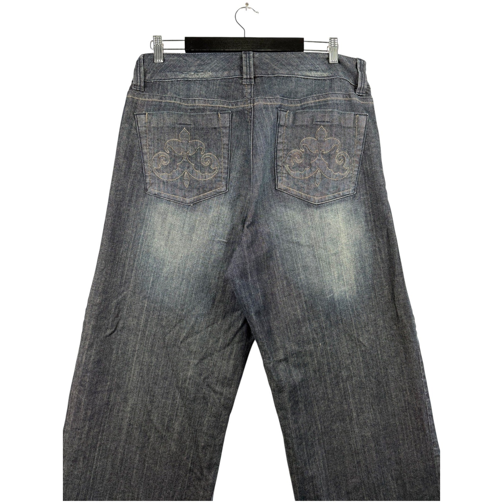 Vintage Venezia Wide Leg Denim Jeans 39x31