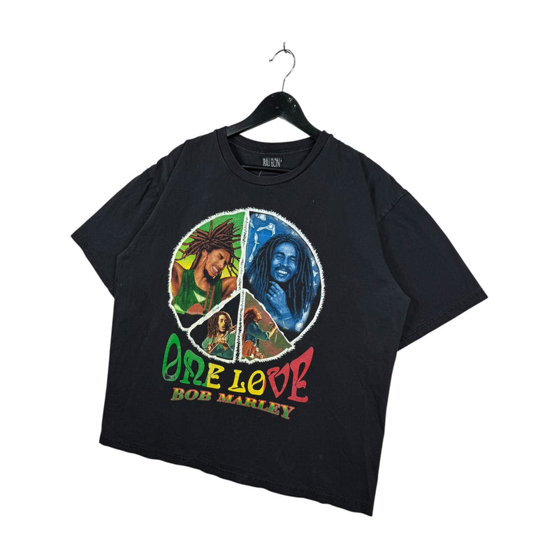 Vintage Bob Marley One Love Reggae Peace Graphic T-Shirt