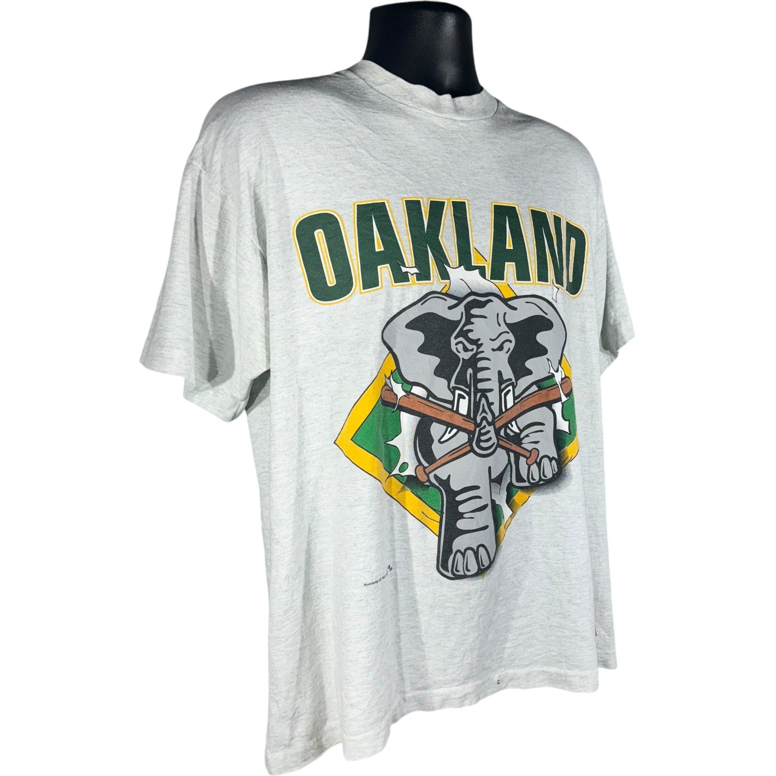 Vintage Oakland Athletics Mascot Breakthrough Tee 90s