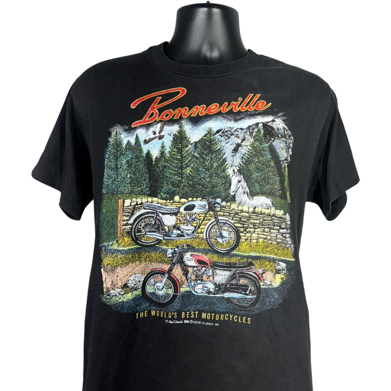 Vintage Bonneville Motorcycles Tee