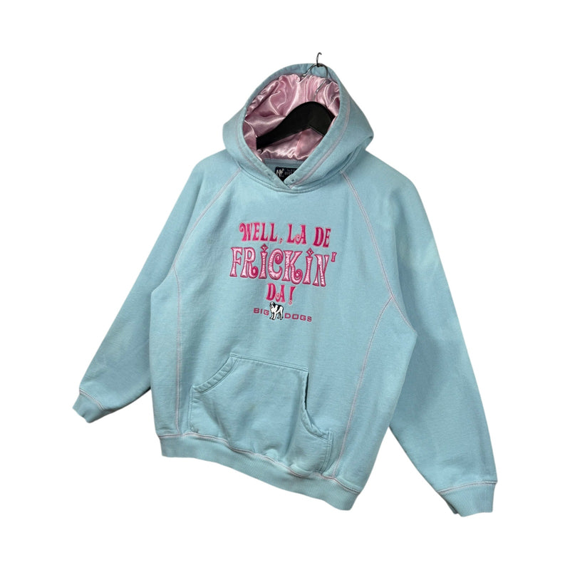 Vintage Women's Big Dogs Pullover Hoodie