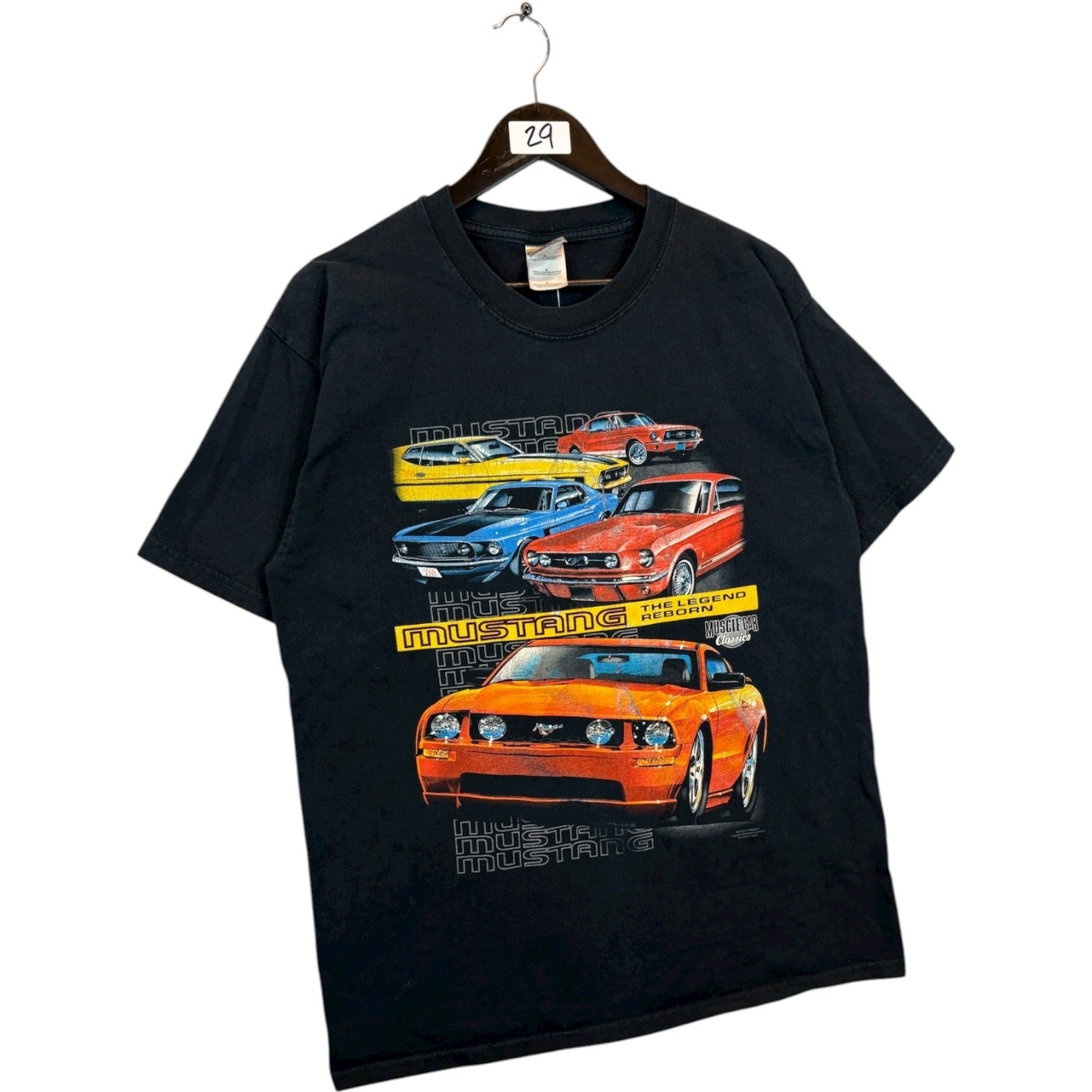 Vintage Mustang The Legend Reborn T-Shirt