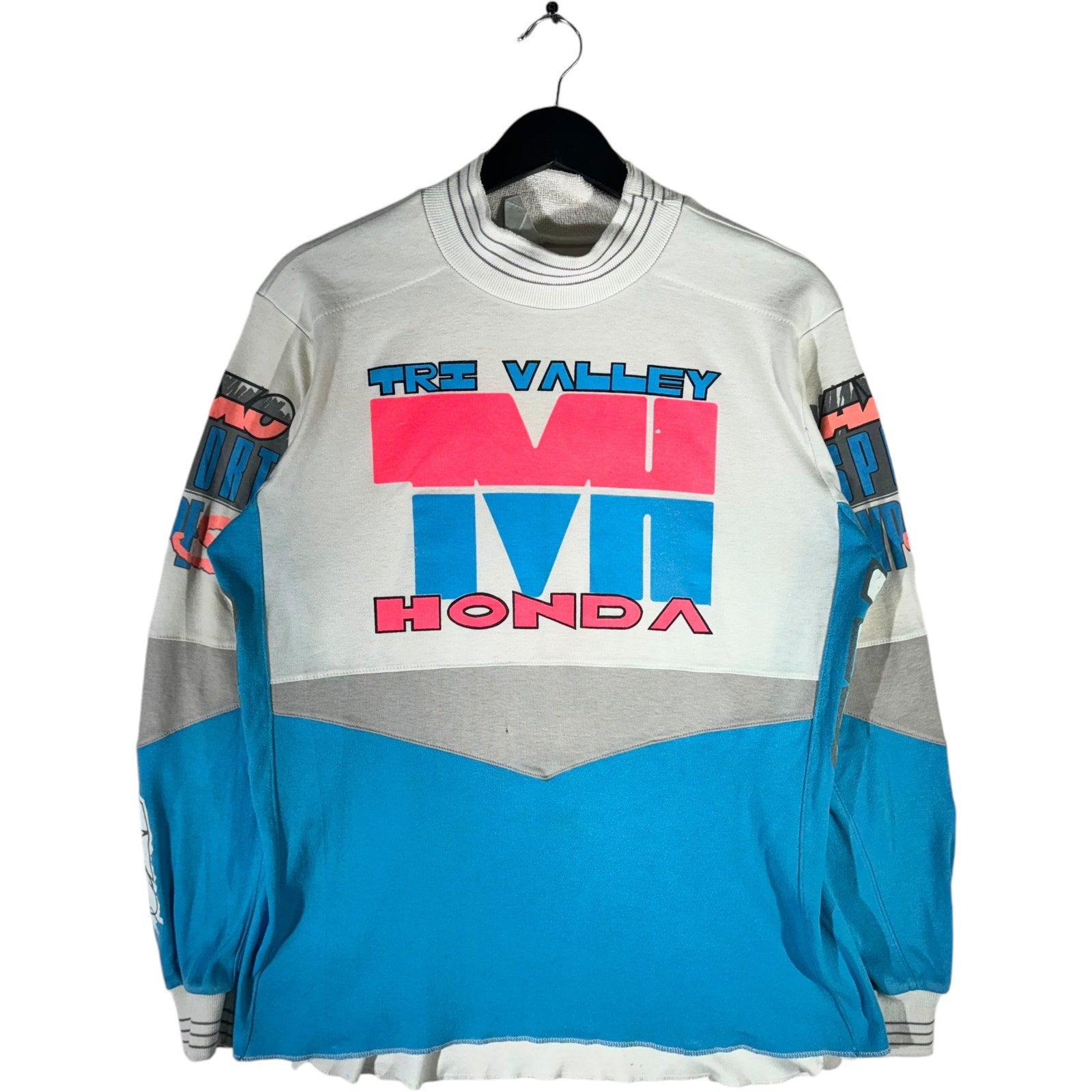 Vintage Tri Valley Honda Racing Motocross Jersey 90s