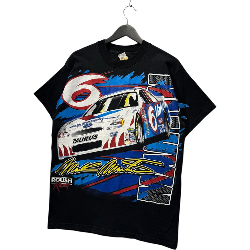 Vintage Mark Martin #6 Roush Taurus AOP NASCAR Tee