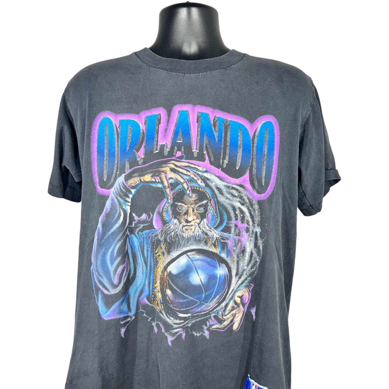 Vintage Nutmeg NBA Orlando Magic Wizard Breakthrough Tee