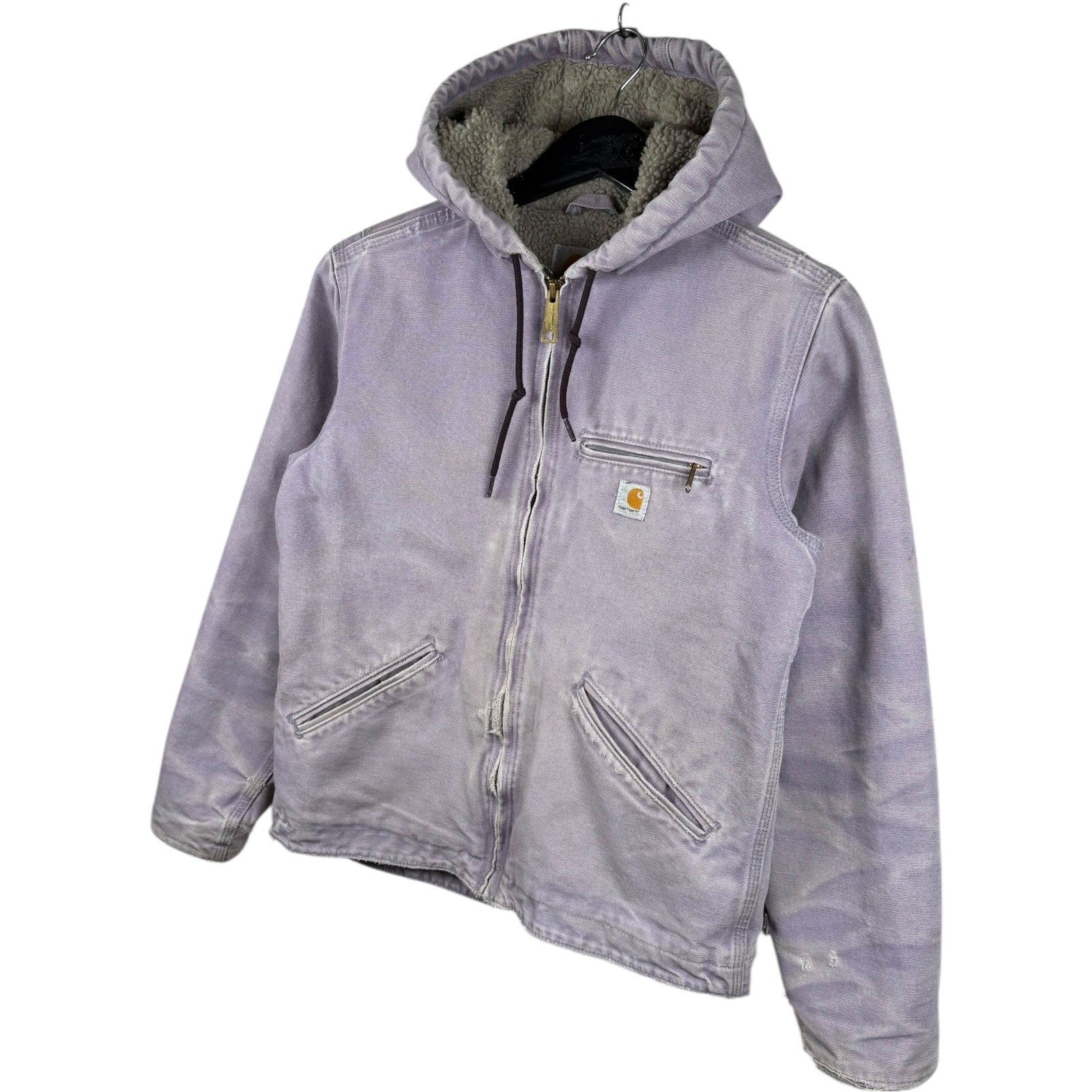 Vintage Carhartt Fleece Lined Full Zip Hoodie