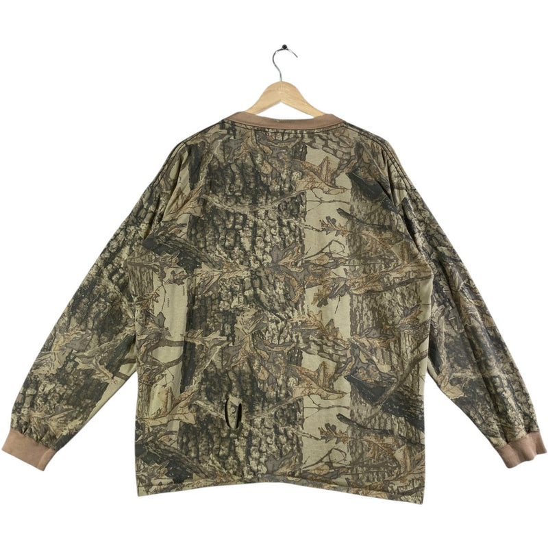 Vintage Camo Realtree Hunting Long Sleeve T-Shirt