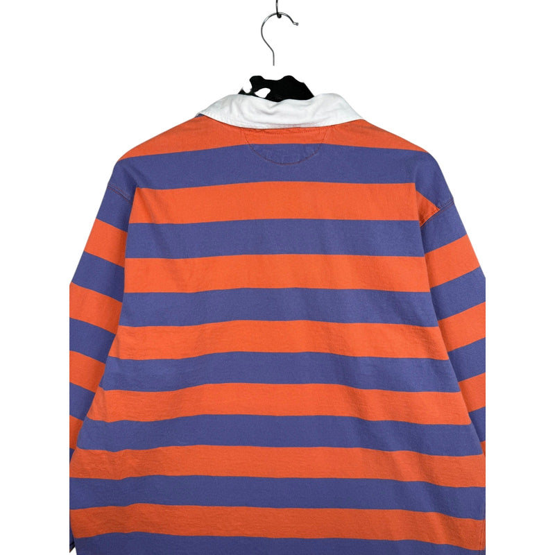Vintage Polo Ralph Lauren Striped Long Sleeve Rugby Shirt