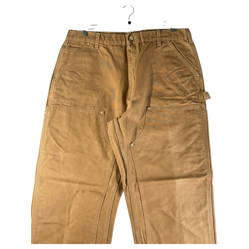 Vintage Carhartt Duck Carpenter Work Pants 38x32