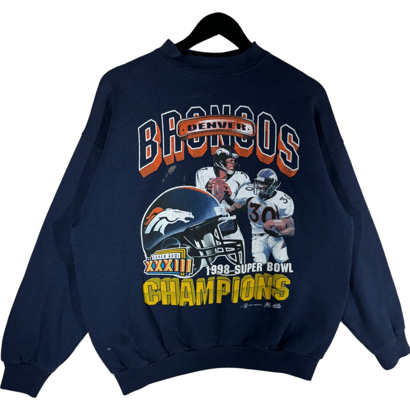 Vintage Denver Broncos Super Bowl Champions Crewneck 1998