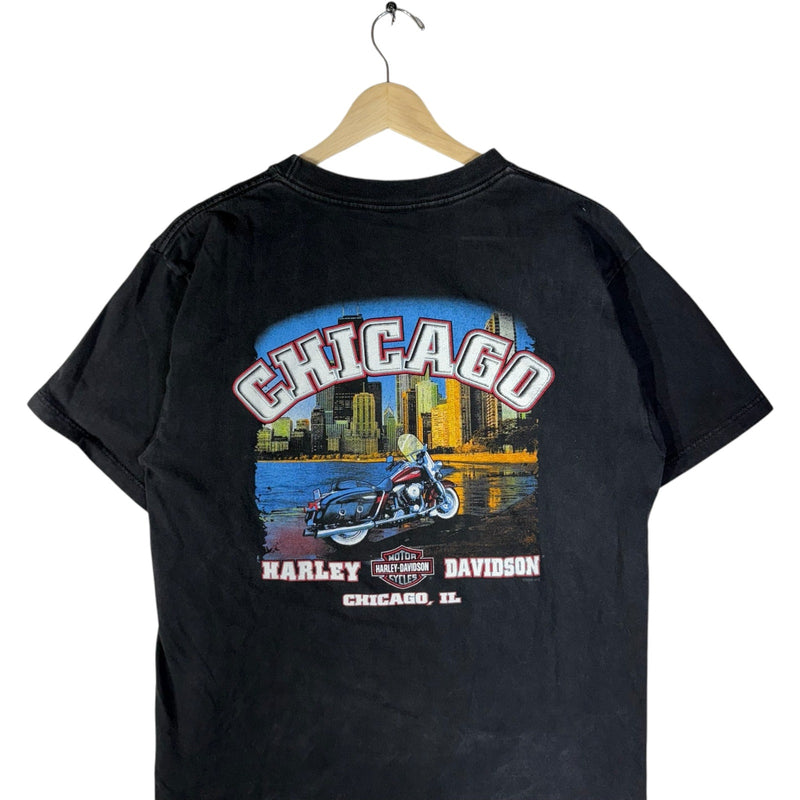 Vintage Harley Davidson Chicago Illinois Tee