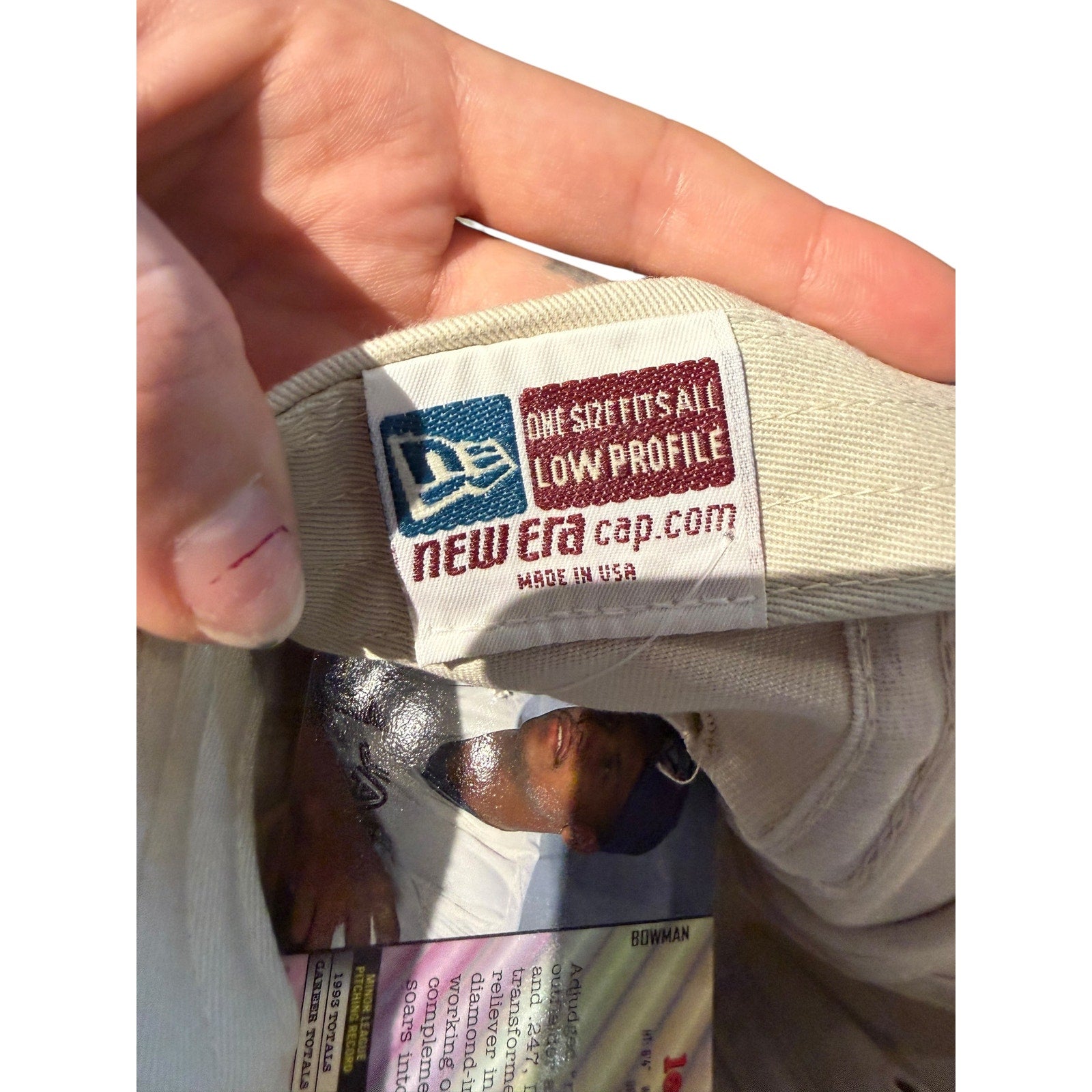 Vintage NY New York Giants NFL Strapback Hat