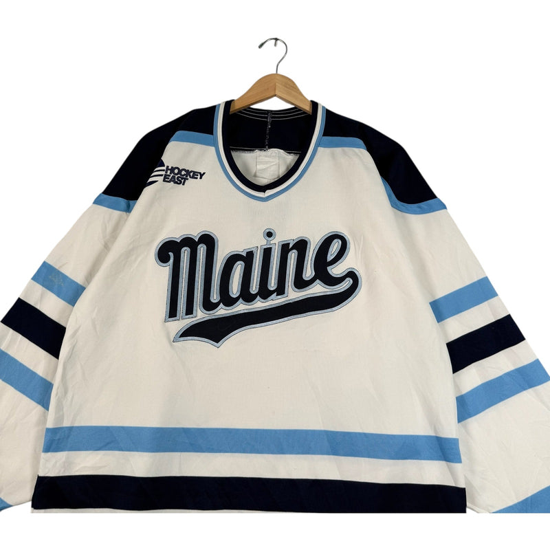 Vintage University Of Maine Spellout Hockey Jersey