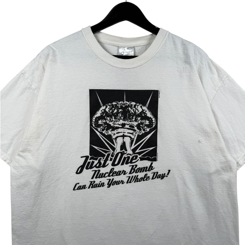 Vintage Nuclear Bomb Graphic T-Shirt