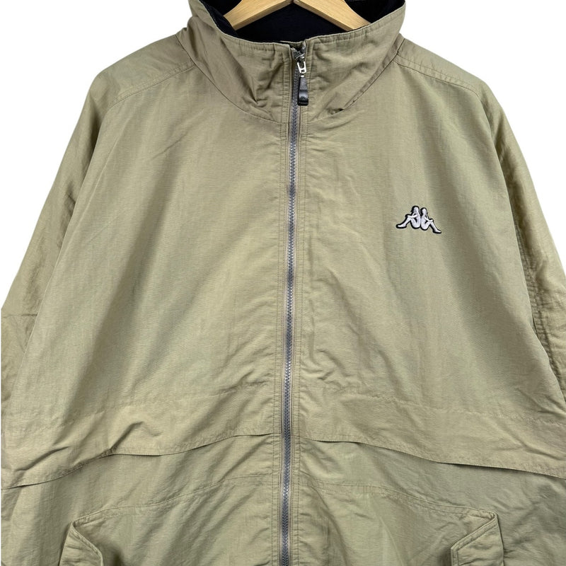 Vintage Kappa High collar Full Zip Up Light Jacket