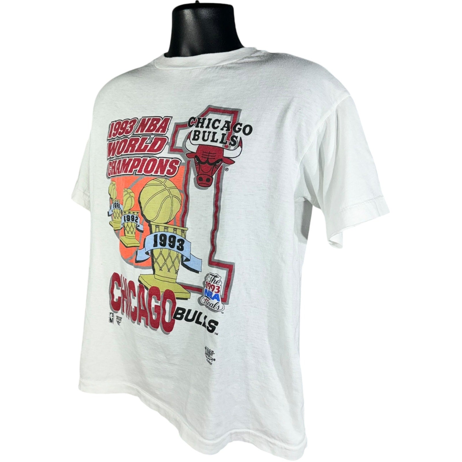 Vintage Chicago Bulls World Champions Tee 1993