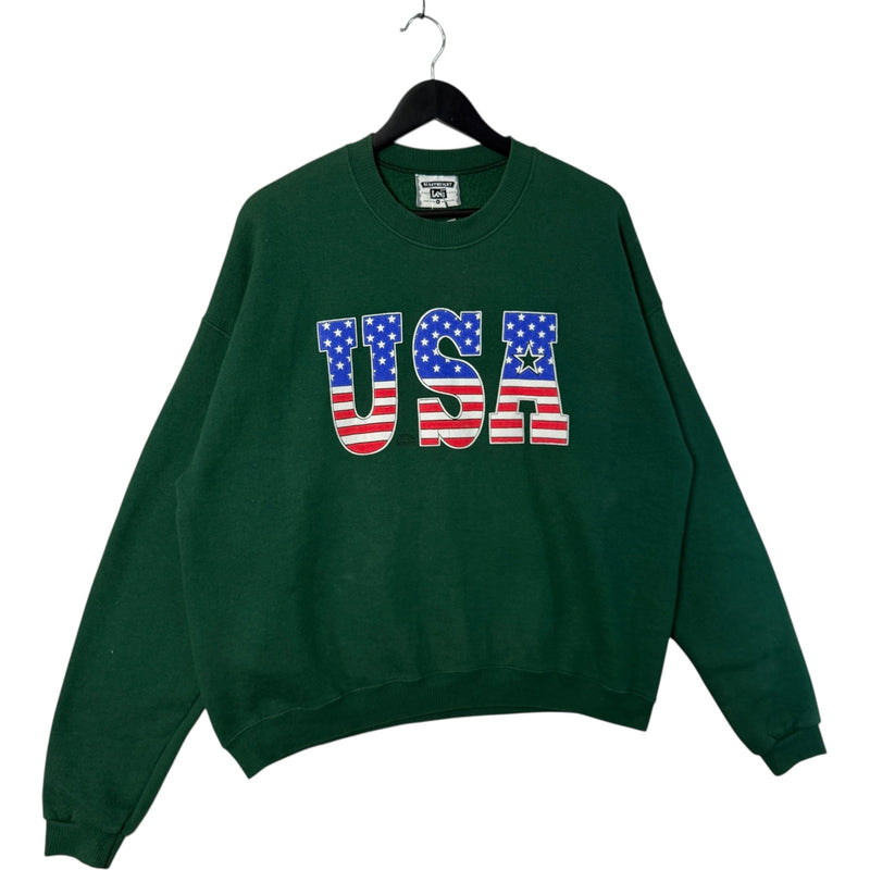 Vintage USA American Flag Crewneck
