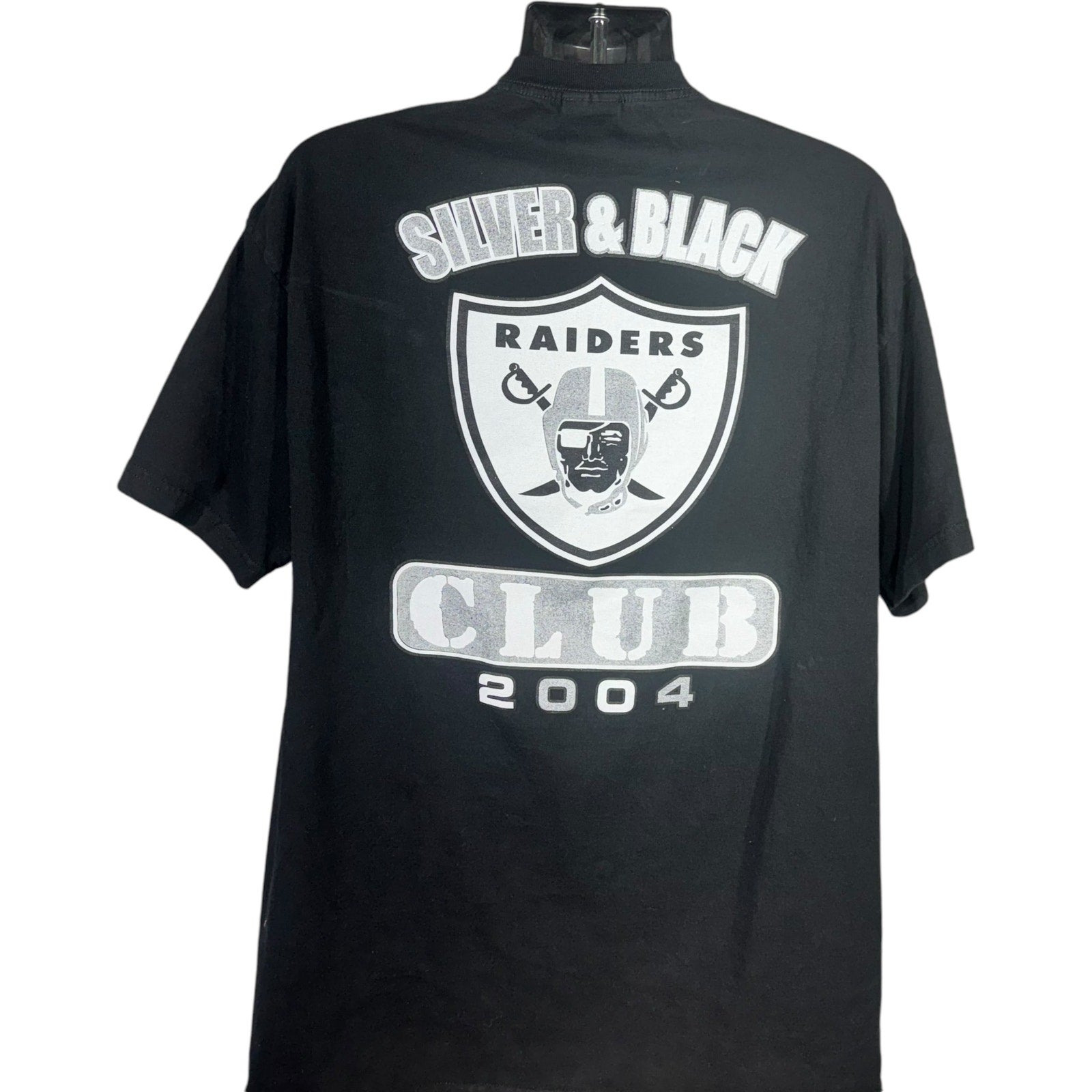 Vintage Oakland Raiders "F**k Haters" Mickey Mouse NFL Tee